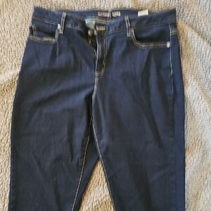 Michael Kors Blue High Rise Jeans Timeless Fit